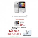 Smartphone android htc chacha à moins de 100 euros sans verrouillage ni engagement