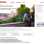 Jusqu'à 15 pourcent de remise pour voyager avec la compagnie SWISS