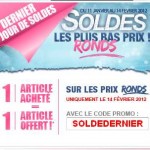 Tati : 1 article achete = 1 article offert le 14 fevrier uniquement