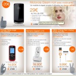 ventte flash orange 7/03:  motorola gleam à 29 euros , orange dallas à 14.90 euros en formule mobicarte 