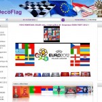 Drapeaux pour la coupe d'europe de football ... 20 pourcent de remise