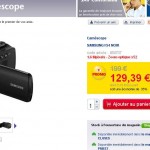 Camescope Samsung F54 à moins de 130 euros chez conforama