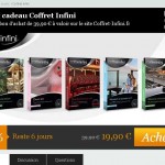 20 euros de remise pour l'achat de coffrets cadeaux infini