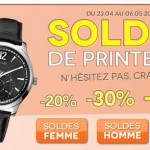 Soldes sur le site montres & co  jusqu'au 6 mai
