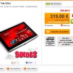 Tablette Packard Bell liberty tab 32go à 326.90 euros port inclu