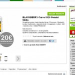 Blackberry curve 8520 qui revient à 128 euros .. jusqu'au 28/05