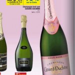 Champagne Canard Duchene qui revient à 10.4 euros la bouteille jusqu'au 4 juin