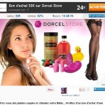 24 euros le bon d'achat de 50 valable sur la boutique en ligne Dorcel Store