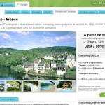 Location en camping 3* en Dordogne entre 99 et 129 euros la semaine en mai , juin, septembre