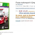 Moins de 20 euros port inclu le jeu Forza 4 pour XBOX360
