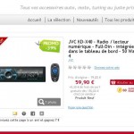Autoradio JVC KAD X40 à 68.20 euros port inclu