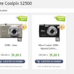 Appareil Photo Nikon Coolpix S2500 à moins de 46 euros port inclu
