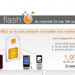 Puce sim prépayée orange à 1.90 euros avec 10 euros de crédits : du 23/05 19h au 24/05 23h59 ... terminé