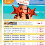 50% de remise sur séjours en Tout Inclus en Croatie dont la première semaine des vacances de juillet ... (- de 1100€ pour 2 adultes et 1 enfant en juillet )