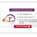 1 euros la carte sim prepayée de Virgin .. avec 5 euros de crédit inclu et accès à la formule illimiday