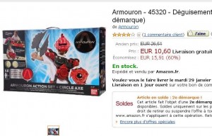 armouron armouron bandai deguisement