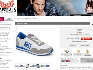 spartoo basket kaporal