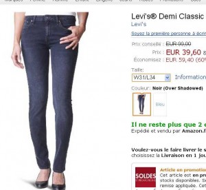 jeans levis femmes