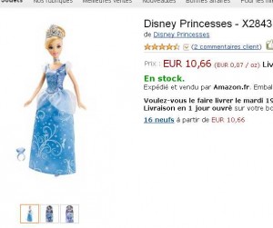 poupée cendrillon disney