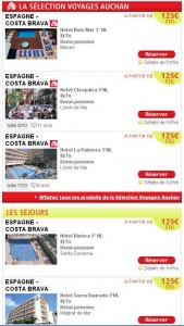 location espagne pas chere