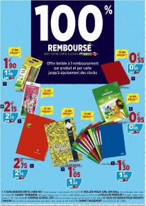 auchan - fourniture scolaire