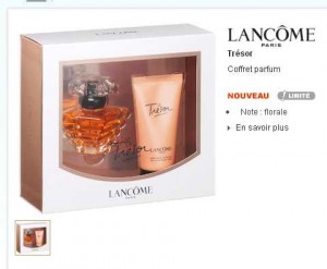 coffret tresor lancome