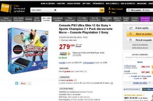 fnac-ps3-12go console ps3 12go sport champion