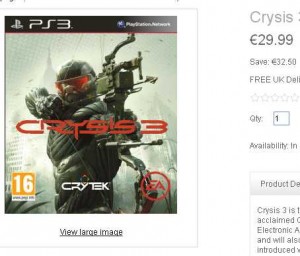 jeu crysis 3