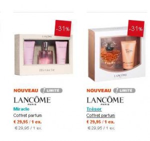 coffrets parfums lancome