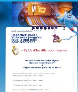disneyland-vente-flahs-jusqu-au-2mai disneyland vente flash séjour hotel disney