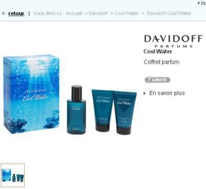 coffret-davidoff-hommes eau de toilette davidoff