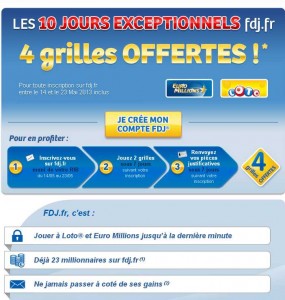 fdj-4-grilles-loto-euromillions-offertes loto, euromillions grilles offertes