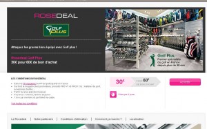 bon de reduction golf plus