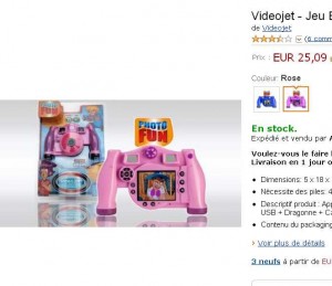 Appareil photo videofun