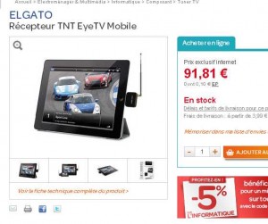 le boitier tnt pour tablette est à 91 euros sur le site de carrefour
