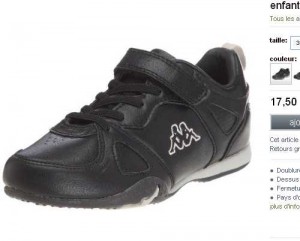 basket kappa garcons