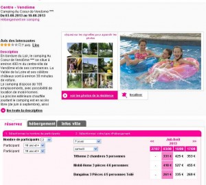 camping chateau de la loire