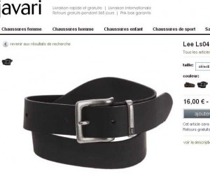 ceinture lee