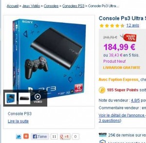 console ps3