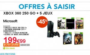 console xbox 360 250go