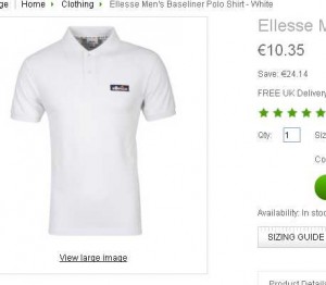 polos ellesse