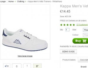 baskets kappa pour hommes