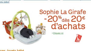 jouet sophie la girafe