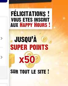 priceminister happy hour 2 octobre
