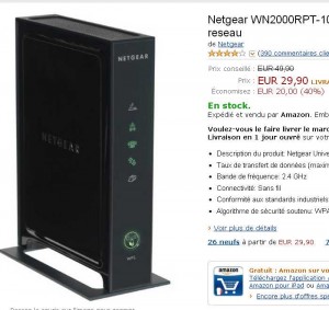 repeteur wifi netgear