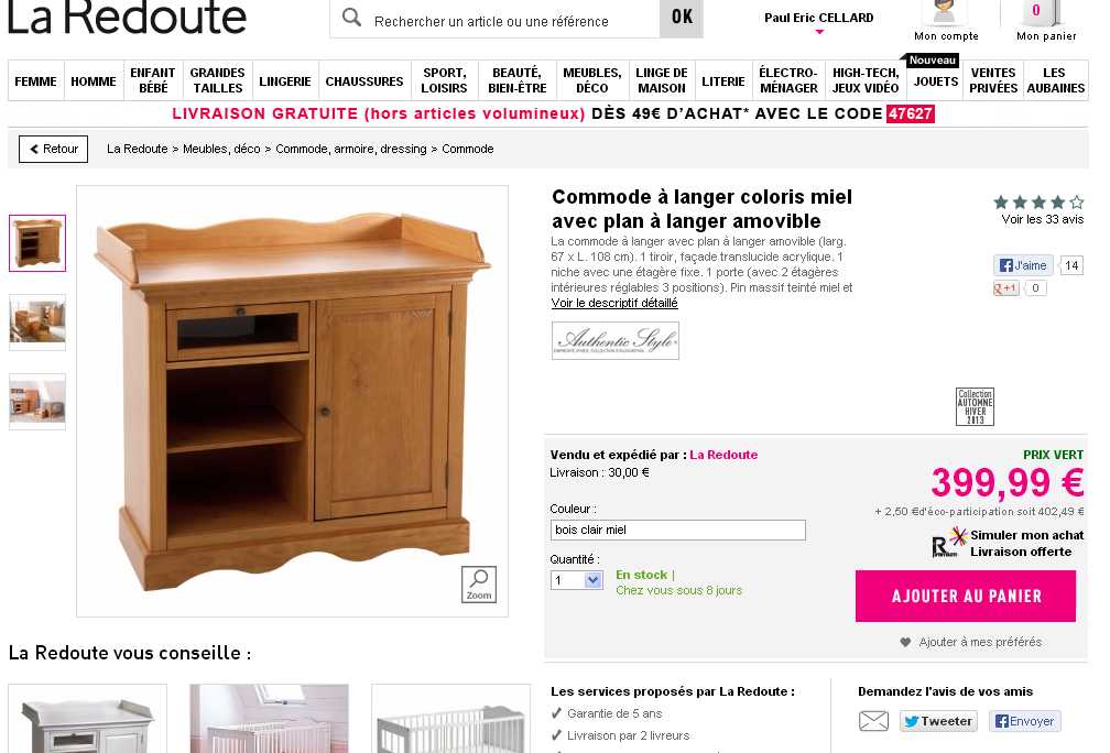 commode a langer authentic style