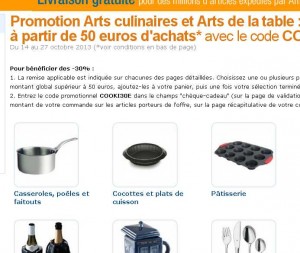 art de la table amazon