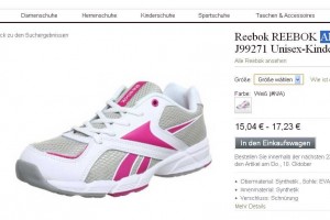 basket reebok enfants