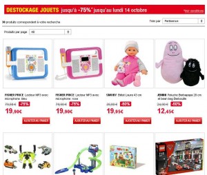 destockage jouet