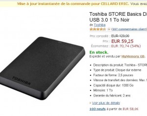 disque dur 1to